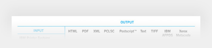 ADEPT™ Suite print stream output interface